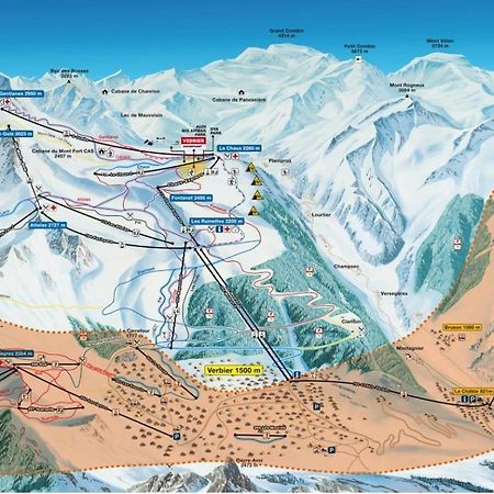 Chalet Clochette 4 Valles-Verbier ลาซูมาซ ภายนอก รูปภาพ