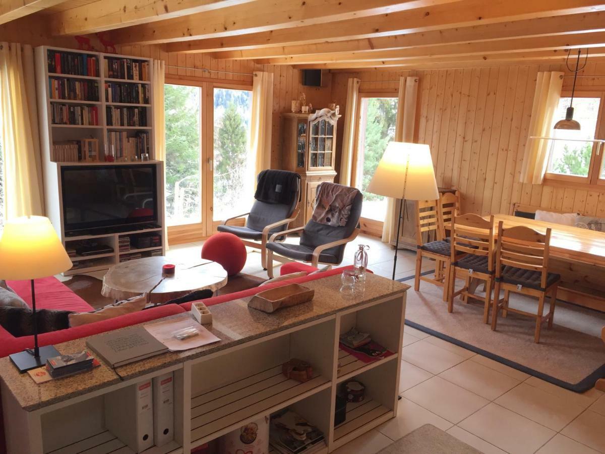 Chalet Clochette 4 Valles-Verbier ลาซูมาซ ภายนอก รูปภาพ