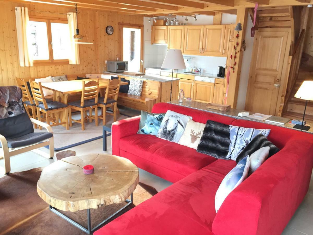 Chalet Clochette 4 Valles-Verbier ลาซูมาซ ภายนอก รูปภาพ
